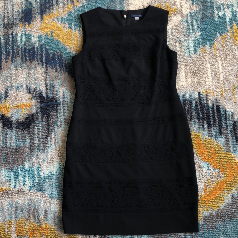 Tommy Hilfiger lace inset shift